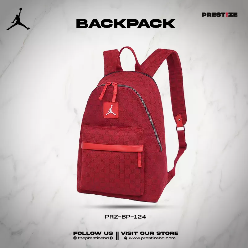 Air Jordan Monogram Backpack (Gym Red)