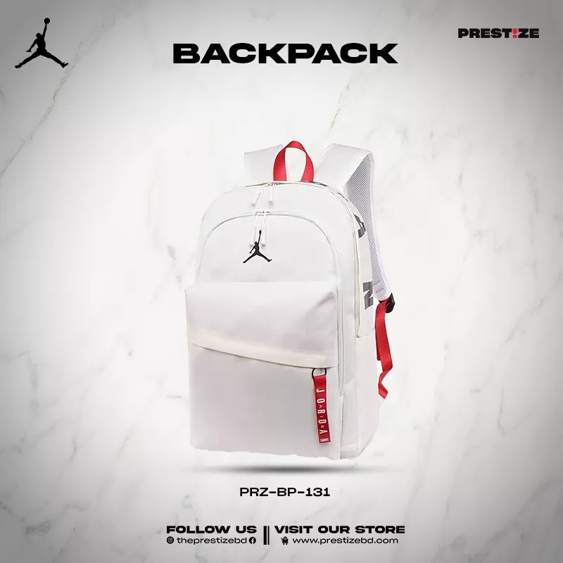 Nike Jordan Air Patrol Backpack (White)