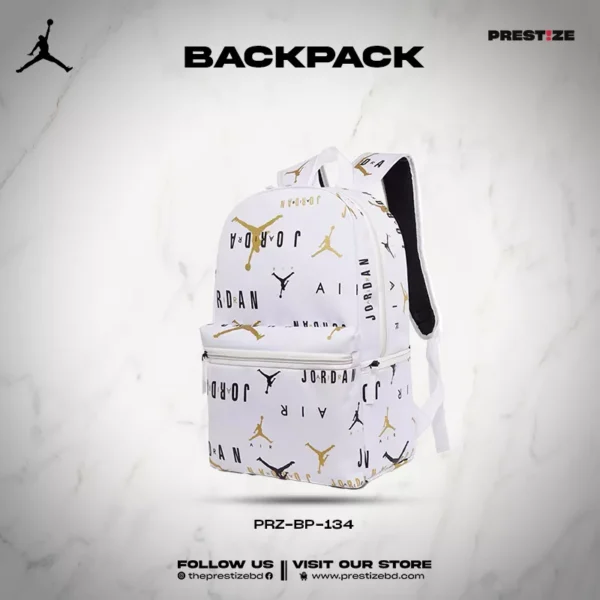 Nike Jordan Rise And Shine Backpack (White)