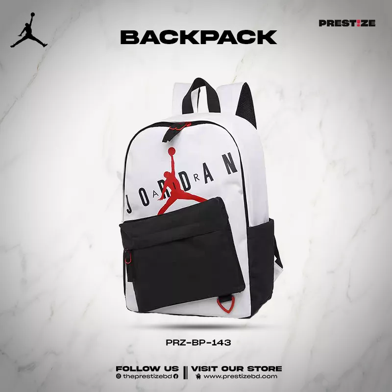 Jordan Banner Backpack (White)