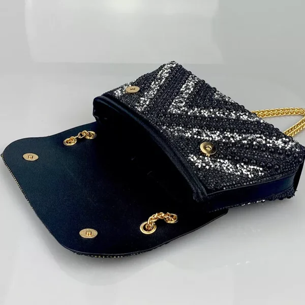 Dark Fiona Ladies Clutch Bag - Image 3