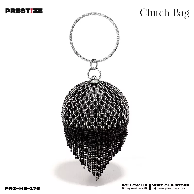 Ladies Clutch Bag - Dark Oval 2.0