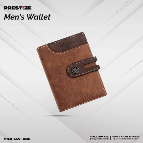 Short Khaki Men's Wallet