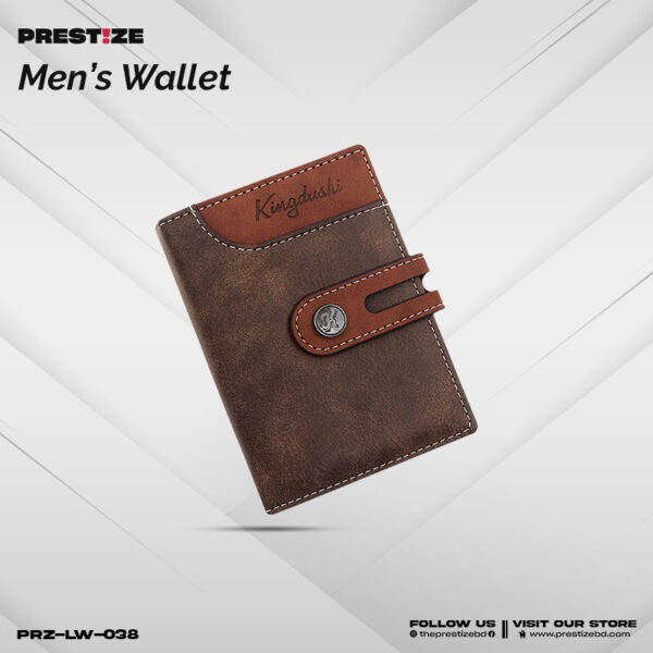 Short Brown Men's Wallet