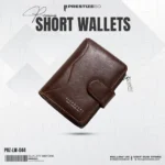 Kingdushi Mini Bi-Fold Men's Leather Wallet - Brown