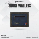 Kingdushi Mini Bi-Fold Jeans Wallet - Black