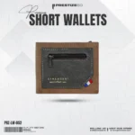Kingdushi Mini Bi-Fold Jeans Wallet - Brown