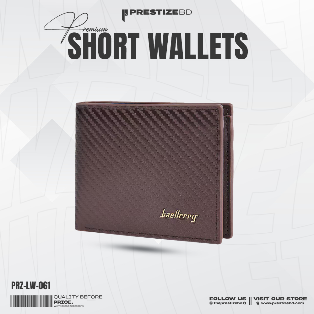 Baellerry Maroon Chocolate Mini Wallet