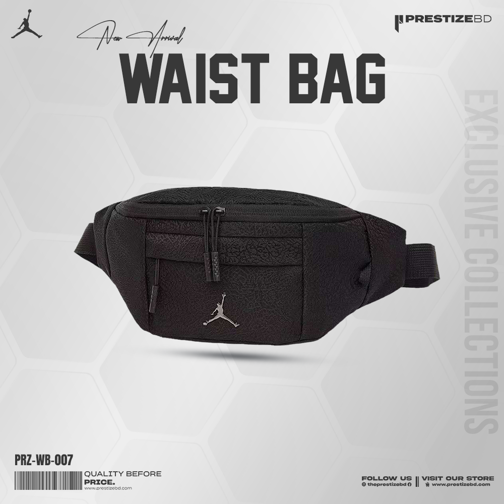 Jordan Jumpman Waist Bag (Black)