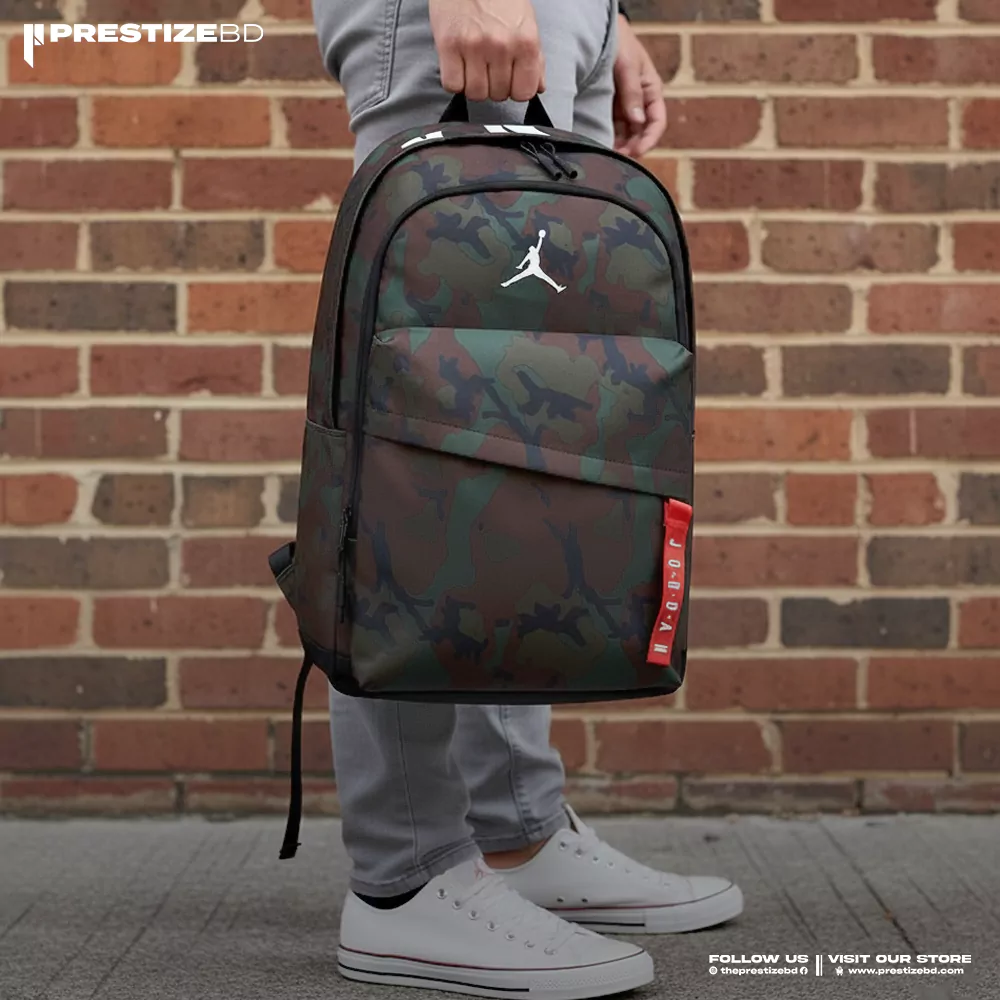Nike Jordan Air Patrol Backpack (Forest Camo) - Image 3