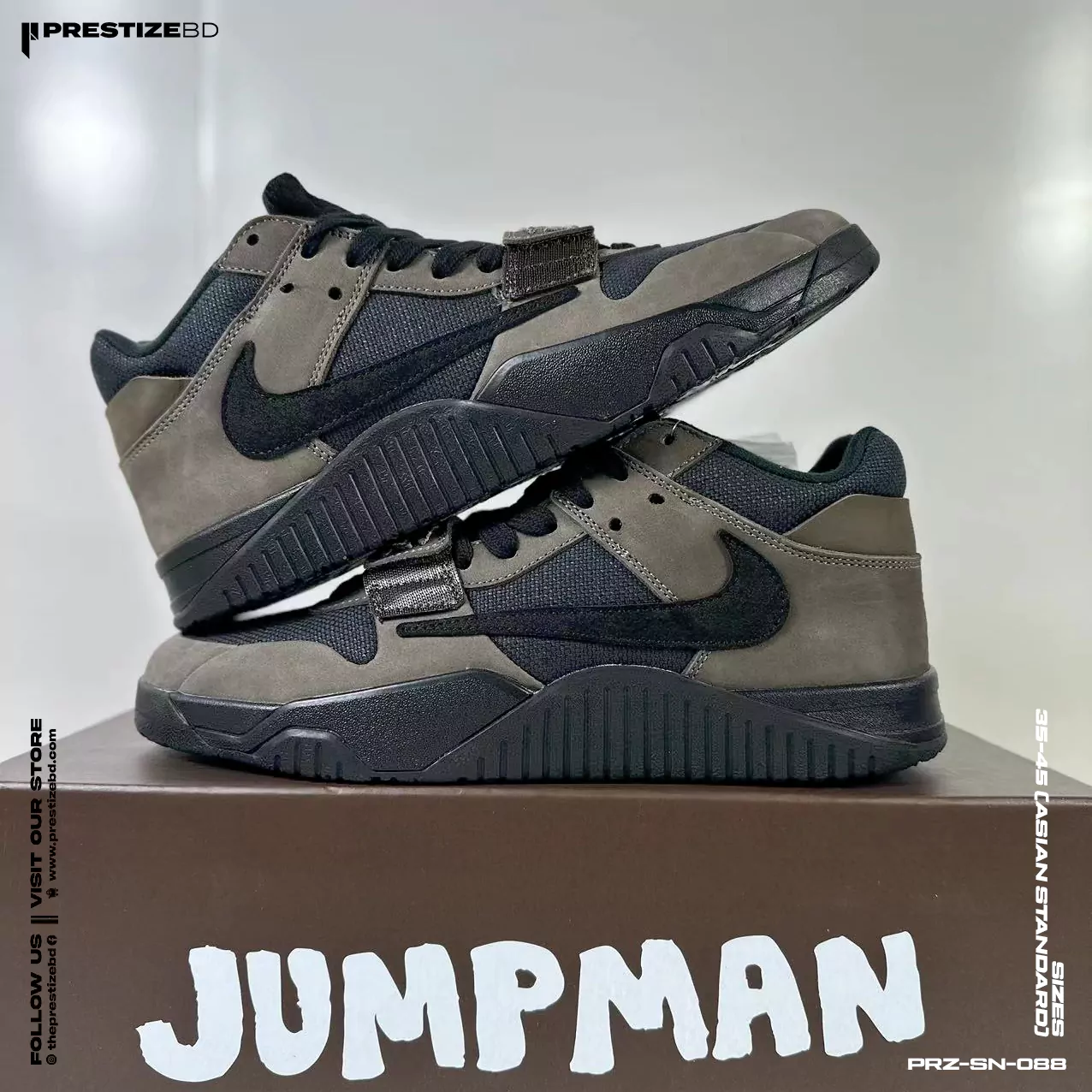 Travis Scott x Jumpman Jack 'Dark Mocha' - Grade 1:1