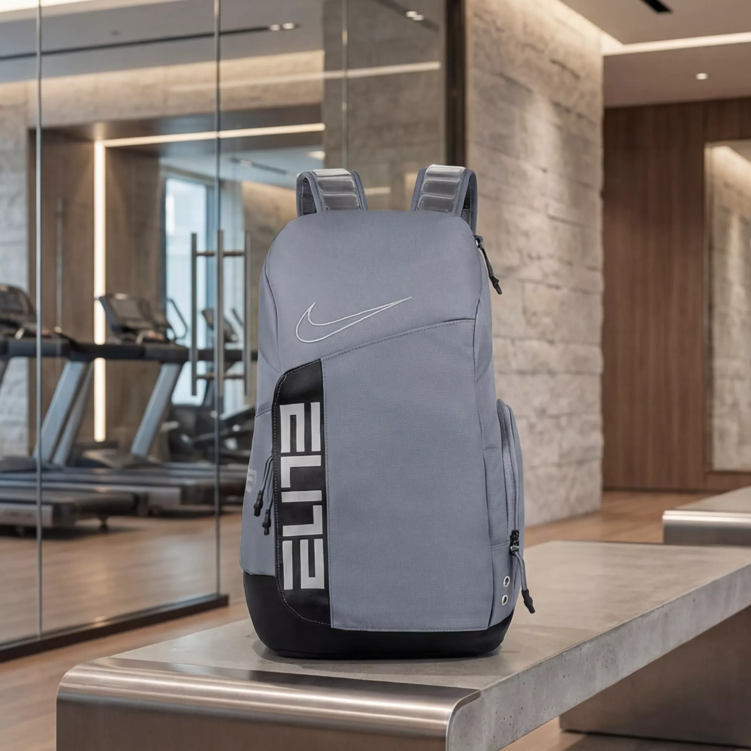 Nike Elite Backpack - Grey - Image 2
