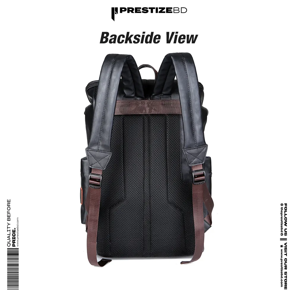 Leather Travel Backpack - Prestize BD Exclusives - Image 5