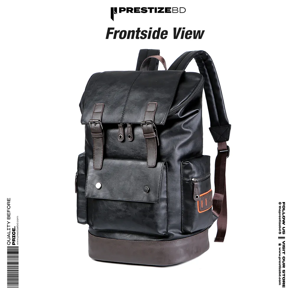 Leather Travel Backpack - Prestize BD Exclusives - Image 6